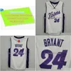 College Basketball Wears Stitched Custom Bryant 24 Christmas Day Jersey Men Women Youth Jerseys Xs-6Xl Drop Delivery Sports Outdoors A Otbyp