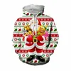 مضحك Santa Claus Gifts Graphic Sweatshirts Merry Christmas Reindeer Sock 3D Hoodies for Men Clothing Y2K Women Pullover X0CX#