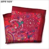 Handkerchiefs New Fashion Mens Handle Pocket Plaza Popular 25 X 25CM Large Mens Paisley Dot Chest Hanks Wedding Dress Y240326