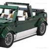 Bloki MOC-26778 Kreatywne techniczne Mini Cooper Golf Cabriolet Sports Roadster Builds Super Racing Car Pojazdy Model Prezent T240325