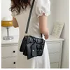 Cabata Designer New Trend Trend Solid Conte Counte Bag Fashion سلسلة سميكة للنساء حقيبة مربعة صغيرة