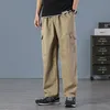 Spring Autumn Mens Spodnie Cargo Casual Man Pant Worbgy Regular Cott Moders Mężczyzna batowa taktyczna Kamblarze Kamienie