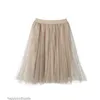 Spódnice Kobiety moda księżniczka balet tiulle tutu spódnica damskie przyjęcie ślubne elastyczne midi plisowane streetwear uliczny