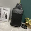 Avenue Sling Bag męskie torby na klatkę piersiową Designer skórzane ramię Man Luksusowy projektant krzyżowy Portfel Portfel Hobos Messengeers torebka TOTE Sport Duffel Plecak