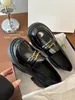 Designer-Loafer, Monolith, gebürstetes Leder, Designer-Loafer-Schuhe für Damen, Slip-on-Damen-Oxford-Schuhe aus klobigem Gummi, Luxus-Mode, Plateausohle mit Profil, Abendschuh, Hochzeit