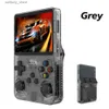 Portable Game Players R35s Plus R36S Retro Handheld Video Game Console Linux System 3.5-inch I Screen Portable Pocket Video Player 64GB 128GB Game Q240326