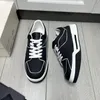 2024 Designer Men Sneake Casual Shoes Top Top Baixo Couro genuíno Tropeiro triplo Lime Lime Preto Gray Men Sports Treinadores tênis Tamanho 38-45 EDJ0214D