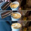 Gereedschap Melkcreamer Opschuimkannetje Roestvrij staal, 350/600/1000/1500 ml Koffiekopje Kan Latte Espresso Cappuccino Melkkopje Barista
