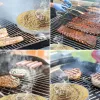 Tools 1/2/4PCS Barbecue Smoke Box Cold Smoke Generator Stainless Steel Grill Net Outdoor Smoking Barbecue Net BBQ Tool Accessories