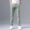 autumn Winter Casual Pants Men Straight Black Grey Pant Cott Busin Slim Fit Fi Brand Trousers For Male Plus Size28-38 d09t#