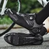 Chaussures de cyclisme baskets vtt crampons hommes chaussures de vélo de route vitesse Sneaker course femmes vélo pour SPD