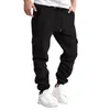 comfortable Casual Fiable And Warm Men'S Solid Color Work Clothes Track Pants Short Big And Tall Pants Stocking Sock 065R#