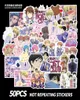 50 PCS Naklejki na deskorolce Ouran High School Club na laptop naklejki na kask Hełm