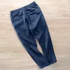 Nouveauté hommes 100% lin cheville longueur pantalons hommes été solide lin hommes pantalons 30-40 taille pantalon ample hommes pantal hombre B8gl #