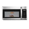 BLACK+DECKER EM044KB19 One Click Microwave Oven, 1000 Watts, 400 CFM and Sensor Cooking, OTR 1.9 Cubic Feet