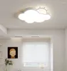 Plafonniers Blanc Nuage LED Lumière Pour Enfants Chambre Chambre Étude Bébé Pépinière Déco Lustre Dessin Animé Lustre Enfants Lampe