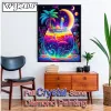 Stitch 5D Diy100% Crystal Diamond Painting Landscape Square Mosaic Embroidery Cross Stitch Kit Diamond Art Crystal Home Decor 231011