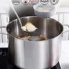 1pc 304 Pot de soupe domestique en acier inoxydable poêle électromagnétique - idéal pour les pâtes, la sauce steak, la bouillie et les ramen