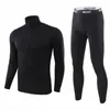 2023 Thermisch Ondergoed Sets Voor Mannen Winter Lg Mouw Thermo Ondergoed Lg Winter Kleding Mannen Moti Dikke Thermische Kleding J4oD #