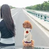 Dog Carrier Puppy Vest Decor Breathable Pet Shirt Portable Clothes Flowers Comfortable Cotton Polyester Cat Decorative Lovely