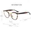 Sonnenbrille Cat Eye Pochromic Lesebrille Frauen Leopard Legierung Rahmen Harz Leser mit Dioptrien 0 0,5 0,75 2,25 4,0