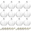 Bougeoirs 6/12 pièces Mini verre suspendu photophore Globe support pour fête de mariage arbre décoration maison bricolage cadeaux