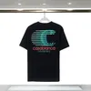 T-shirt da uomo firmate T-shirt casual Casablanca Summer New Casablanca T-shirt a maniche corte ampia con stampa di frutta tropicale 0GUX