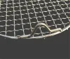 Meshes 304 stainless steel round barbecue BBQ grill net meshes racks grid round grate Steam net Camping Hiking Outdoor Mesh Wire Net