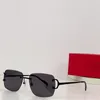 Carti Sunglasses Mens Designer نظارات شمسية CT0514S CT0330S Fashion Vachette Clasp Design Eyeglsses Square Vintage Obless Eversize Oval Garies for Man