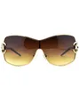 Lunettes de soleil luxe surdimensionné Vintage Femmes Fahsion Sexy Gradient Sun Glêmes Dames Outdoor Nices de conduite Zonnebril Dames UV4003741524