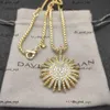 Dy Men Ring David Yurma Anelli per donna designer gioiello argento collana dy cravatta da uomo gioielli di lusso da donna uomo ragazzo regalo festa di alta qualità David Yurma Necklace 931