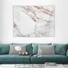 Tapisserier Rose Gold Vein Marble Tapestry Home Decorations Room Eesthetics For Tapestrys