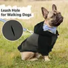 Beinwfyiy hund hoodie hund tröja för små medelstora stora hundar, reflekterande husdjurskostym med koppelhål och fickan