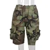 Arrival High Quality Summer Fashion Casual Camouflage Camo Trousers Women Shorts Cargo Pocket Half Pants For Ladies 240320
