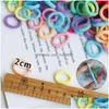 Hair Accessories Kid Small Bands Baby Girl Children Headbands Colorf Elastic Tie Nylon Scrunchie Rope Drop Delivery Kids Maternity Dhg1S