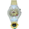 패션 만화 패턴 어린이 시계 시계 빛나는 어린이 쿼츠 시계 실리콘 watchband 캐주얼 소년 여자 여자 시계 선물