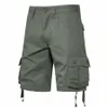 Cott Cargo Shorts Uomo Estate Pantaloni al ginocchio Utility Outdoor Trekking Tattico Multi-tasche Pantaloni Y2K Pantaloncini sportivi