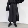 Männer Metall Kette Kausal Lose Beiläufige Breite Bein Hose Männlichen Frauen Japan Stil Streetwear Gothic Punk Kimo Rock Hosen 36EX #