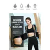 Pantalons en sueur pour femmes, pour amincir les jambes, course à pied, exercice de perte de poids, serrage abdominal, pantalon taille haute, ensemble de vêtements en sueur