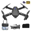 Dekompressionsspielzeug Newtoys-E88 Drohne mit Weitwinkel HD 4K 1080P Dual-Kamera Höhe halten WiFi Rc faltbarer Quadcopter Dron Geschenk Drop Del Dhgym