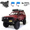 Voiture électrique/RC camions Rc 4x4 tout-terrain c54-1 Rc Rock Crawlers 4x4 1/16 LC80 rc voiture tout-terrain RC pick-up télécommande voiture tout-terrain T240325