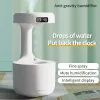 Humidificadores Antigravity Water Drop Humidificador Desktop Ultrasonic Cool Mist creador de pulverización Levitante Levita Backflow Fogger Led Pantall