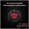 خوذات ركوب الدراجات خوذة دراجة ذكية لنساء الرجال أطفال الدراجة القابلة لإعادة الشحن USB LED LED MTB سكوتر كهربائي تسليم DHRUS OTG2X