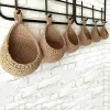 Baskets Wall Hanging Vegetable Fruit Basket Onions Garlic Potatoes Basket Planting Flower Pot Kitchen Table Wall Hanging Storage Basket