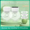 Portabla bärbara händer Free Electric S Mother Milk Extractor BPA Gratis komfort Trådlös bröstpump 240311