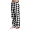 fi Mens Casual Xadrez Solto Esporte Xadrez Calças de Pijama Calças M5HR #