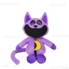 Peluş Bebekler 30cm Gülümseyen Yaratıklar Peluş Oyuncak Gülümseyen Critters Cat Nap Catnap Acion Bebek Yumuşak Oyuncak Peluches Yastık Noel Hediyesi T240325