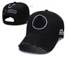 Bollmössor 2024 Fashion Ball Cap Mercedes 3D broderad hattratt