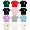 Новая футболка Miri с круглым вырезом, лопатой, Zhangzi Love, вышитая пара, спортивные футболки с половиной рукава, уменьшающие возраст, пуловер, тонкие футболки с короткими рукавами, рубашки, верхняя одежда 6336