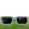 Lunettes de soleil design pour hommes et femmes PR 06YS sonnenbrilbe noir blanc gris fonce mode classique sauvage carré vert cadre outdoo9471090